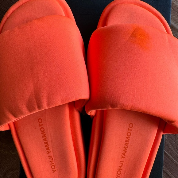 Adidas Yohji Yamamoto Y3 solar orange slides M 6 W 7 main image 11